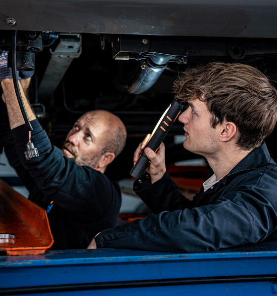 Bedrijfswagenmonteur