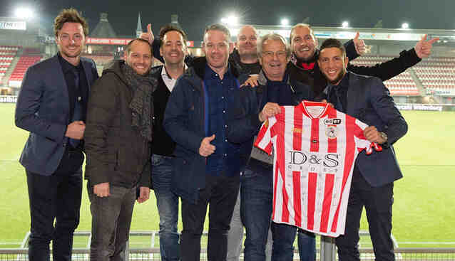 VNOM en TRADIRO wedstrijd(bal)sponsor bij Sparta Rotterdam – Jong PSV